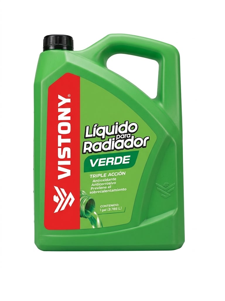 Líquido para Radiador Verde Vistony