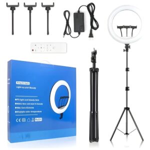 Aro De Luz Profesional + Tripode y soporte celular
